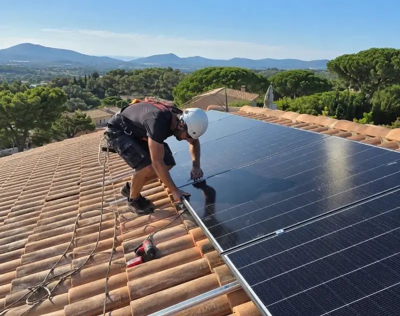 Installateur panneaux solaires Bindernheim — pose photovoltaïque sur toiture